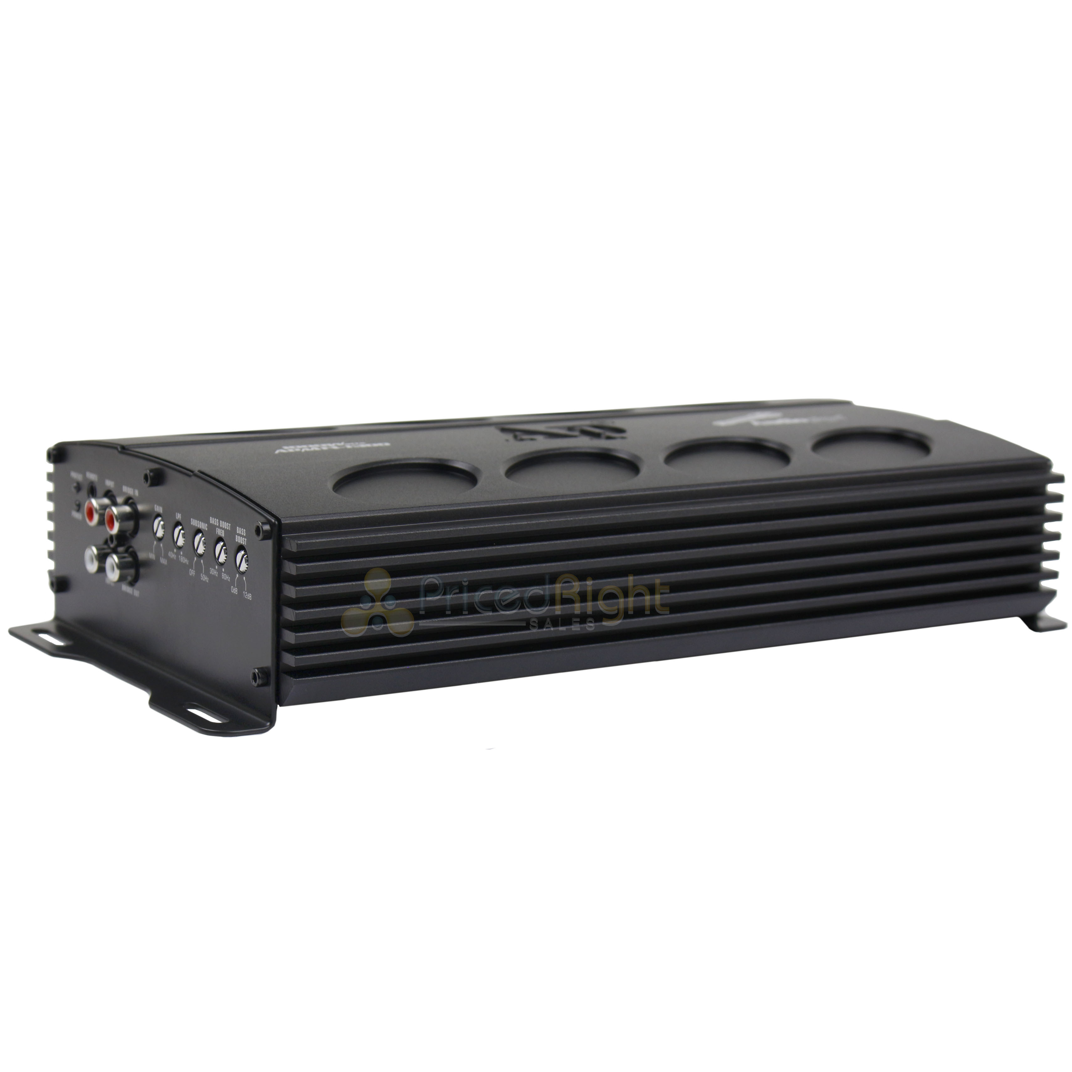 1000W Monoblock Amplifier Class D Amp Car Audio Bass Knob Audiopipe